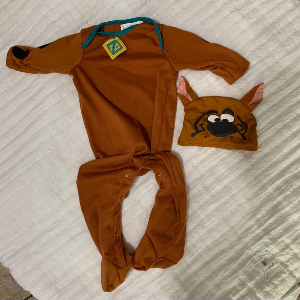 Rubies  Scooby Doo Onesie with hat